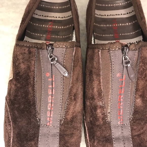 MERRELL Barrado Brown Suede Sneakers 8M - Picture 8 of 8